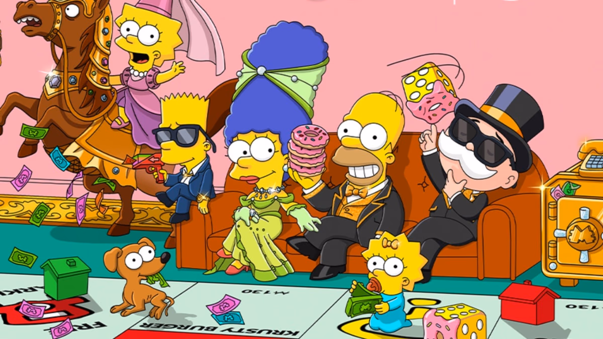 La Familia Simpson se apodera de Monopoly Go!: un evento épico de crossovers de verano