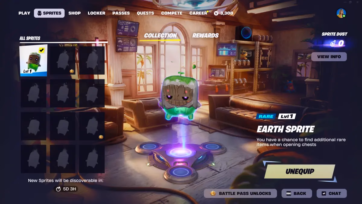 Fortnite Bölüm 7 Sezon 3: Kayıp Sprite'lerinizi Geri Alma Rehberi